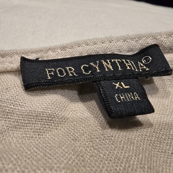 For Cynthia Minimalist Linen Dress - Picture 2 of 8